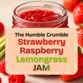 Strawberry Raspberry Lemongrass Jam