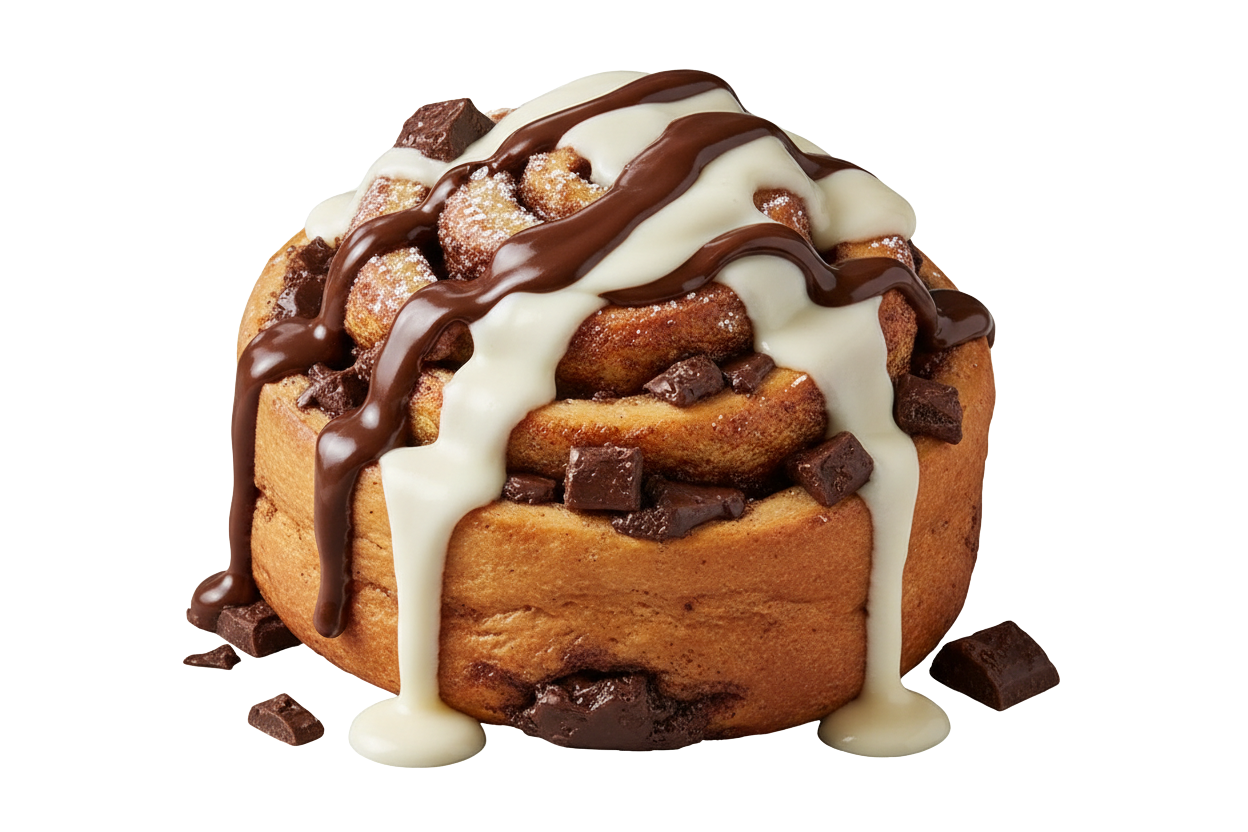 Chocolate Chunk Cinnamon Roll