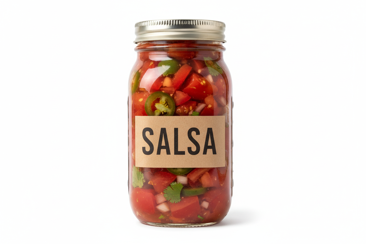 Homemade Salsas & Candied Jalapenos (500mL)